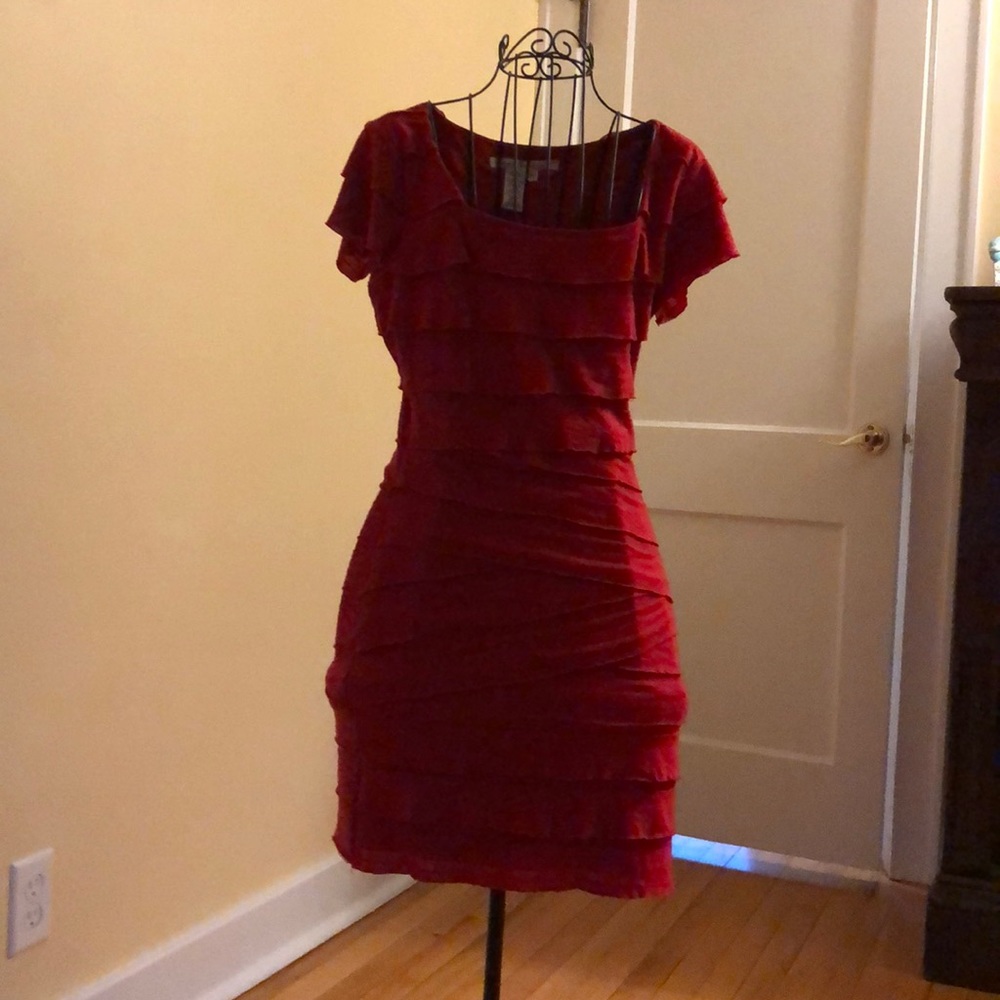 Red dress
